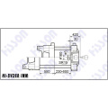 Servo motor de ahorro de energía de inyección de la máquina de moldeo 268t Hi-Sv268